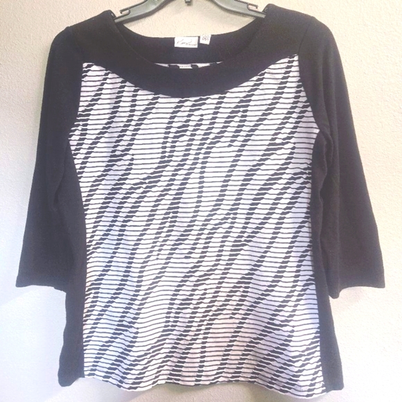 Kim Rogers Tops - Kim Rogers 3/4 Sleeve Top